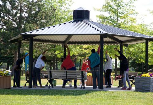 Utilizing gazebos in community planning.